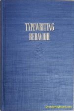 Typewriting Behavior